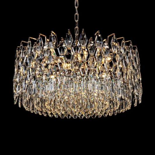 ML.6938.600 GD Подвесная люстра хрустальная Modelux MODELUX ML.6938.600 GD