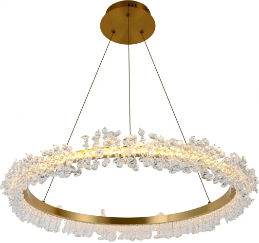 08244,36A(4000K) Подвесной светильник Kink Light Лаура 08244,36A(4000K) (LED, 220V, на тросе, кольцо)