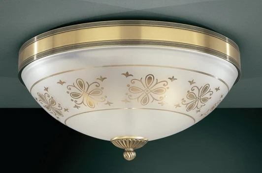 PL.6002/3 Потолочная люстра Reccagni Angelo 6002 PL 6002/3 (220V)