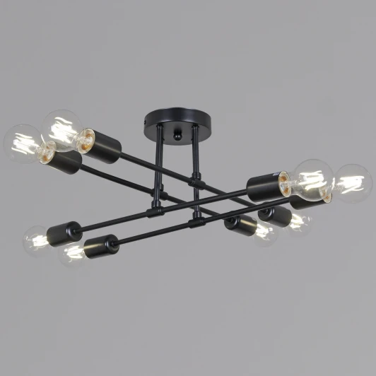 90800-0.3-08 BK Потолочная люстра на штанге Reluce 90800-0.3-08 BK
