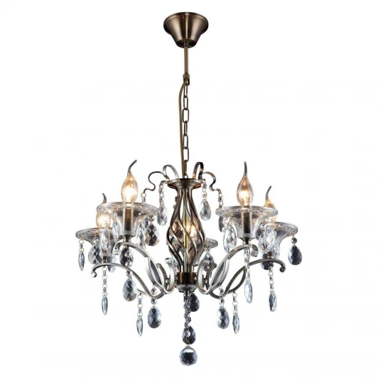 TL7220D-05AB Подвесная люстра Toplight Zoe TL7220D-05AB