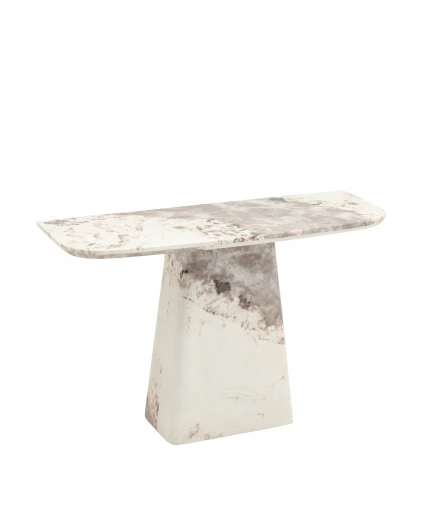 УТ000042606 Консоль Weatte 120х44 см мрамор Stool Group УТ000042606