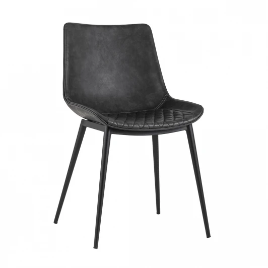 9085A Стул TEXAS экокожа серый