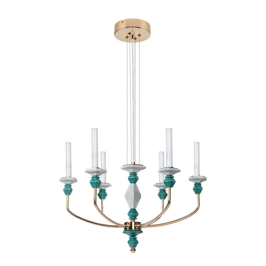 4947/01 SP-6 Подвесная люстра Divinare Capello 4947/01 SP-6 (LED, 220V, на тросе, подсвечник, свеча)