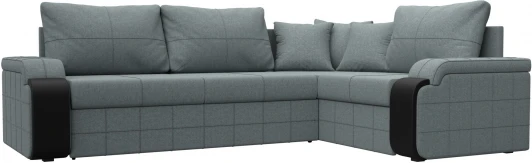 126003 Диван угловой Николь правый угол Лига Диванов (Рогожка) арт.126003