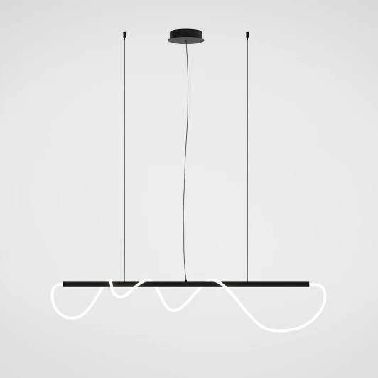 MOD146PL-L30B3K Подвесной светильник с гибким неоном Tau MOD146PL-L30B3K (LED, 220V, на тросе)