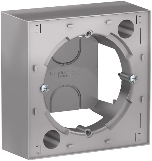 ATN000300 Коробка наружного монтажа (алюминий) Systeme Electric AtlasDesign ATN000300