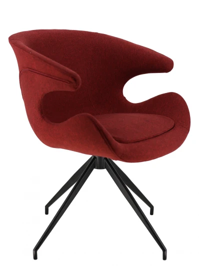 EP Liberty Fabric Burgundy Обеденное кресло Everprof Liberty Ткань Бургунди