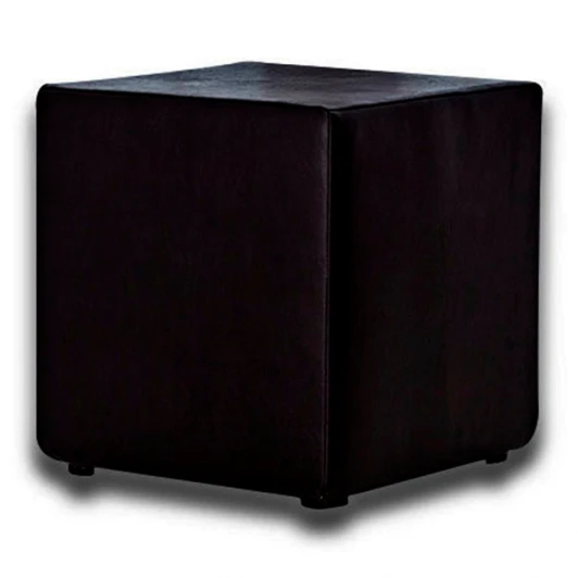 13165 Пуф Dreambag Валенсия Черный ЭкоКожа 13165