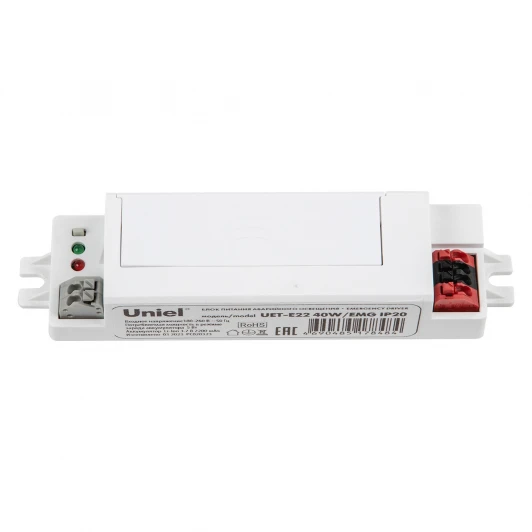 UET-E22 40W/EMG IP20 Блок аварийного питания для светодиодных панелей Premium+ Uniel Premium+ UET-E22 40W/EMG IP20