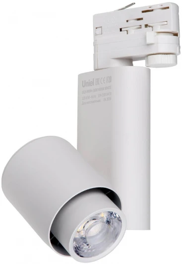 ULB-M09H-36W/4000К WHITE Трековый светильник Uniel ULB-M09H-36W/4000К WHITE