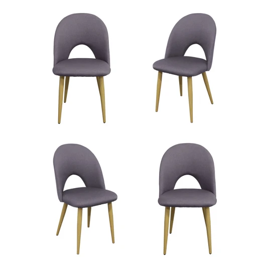 FR 0529K Комплект из 4-х стульев Cleo серый