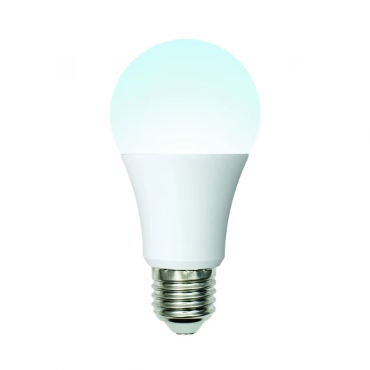 LED-A60-10W/NW/E27/FR/12-24V PLO55WH Лампочка светодиодная шар белая E27 10W 4000K Uniel LED-A60-10W/NW/E27/FR/12-24V PLO55WH
