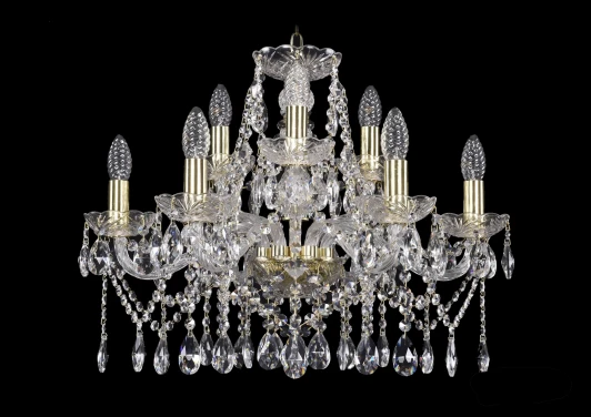 1413/6+3/200 G Подвесная люстра Bohemia 1413 1413/6+3/200/G