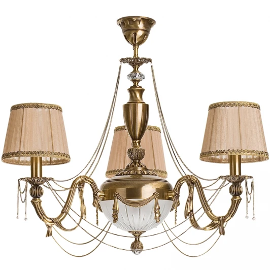 BAC-ZW-3+1(P/A) Потолочная люстра Kutek Baccara BAC-ZW-3+1(P/A)