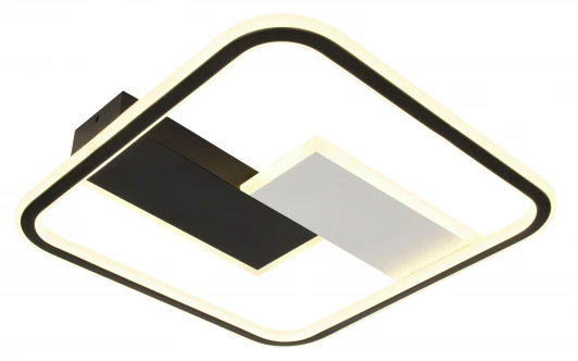 Henri CLL-1-104-RC BK Потолочный светильник светодиодный с пультом ЭРА Henri CLL-1-104-RC BK