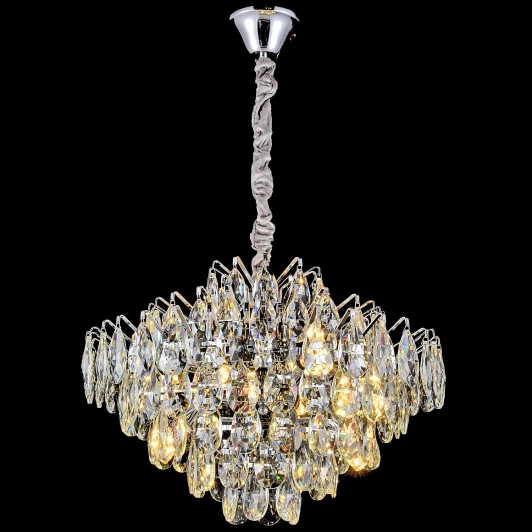 93380-0.4-500 CH Подвесная люстра хрустальная Reluce 93380-0.4-500 CH