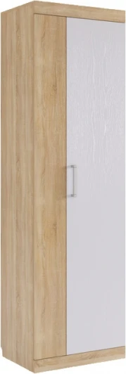 MSM-002.2724 Макси Шкаф 2-створчатый, цвет дуб сонома/белое дерево Mebelson (арт.MSM-002.2724)