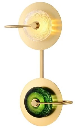 44.651 Бра Green Disk Double ImperiumLoft 44,651 (144306-22) (LED, 220V)