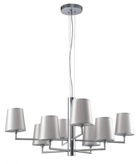 AZUL SP8 CHROME Подвесная люстра Crystal Lux AZUL SP8 CHROME