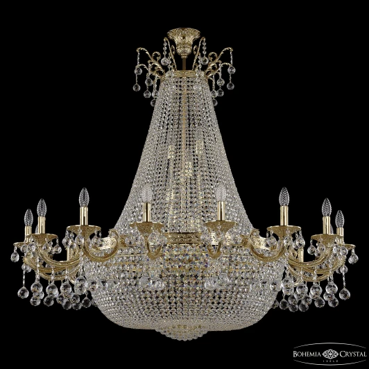 2128H208/16/135IV/Y1 G Потолочная люстра Bohemia 2128 2128H208/16/135IV/Y1 G