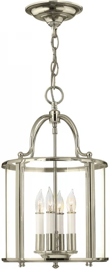 HK-GENTRY-P-M-PN Подвесной светильник Hinkley Gentry HK-GENTRY-P-M-PN (220V, на цепи, свеча, круглые)