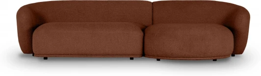 850428 Диван Fabro ОГОГО (арт.850428), (Ткань,Букле/Терракотовый)
