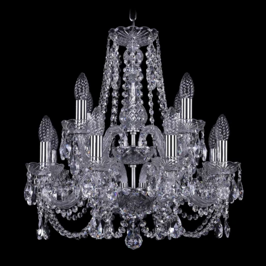 1406/8+4/160/2d/Ni Подвесная люстра Bohemia 1406 1406/8+4/160/2d/Ni