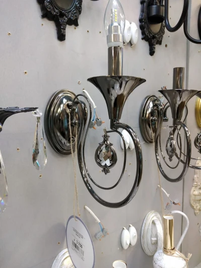 000067383 Бра PL6357-1W PL+BK Мелодия Света WA1N 000067383