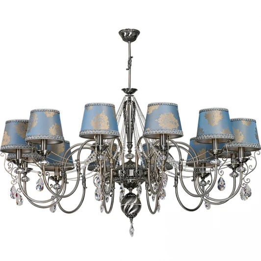 LUC-ZW-12(N/A) Потолочная большая люстра Kutek Luca LUC-ZW-12(N/A) (220V)