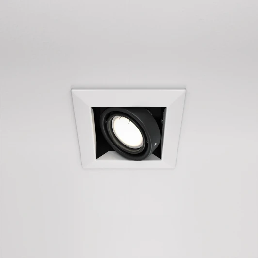 DL008-2-01-W Встраиваемый светильник Metal Modern GU10 1x50Вт Maytoni Technical DL008-2-01-W (220V)