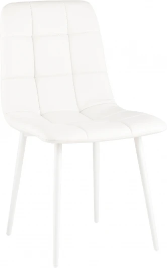 УТ000039991 Стул Одди экокожа белый белые ножки Stool Group арт.УТ000039991