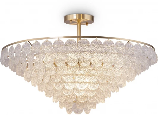 MOD130CL-14G Потолочная люстра каскадная на штанге Maytoni Mazzo MOD130CL-14G (220V)