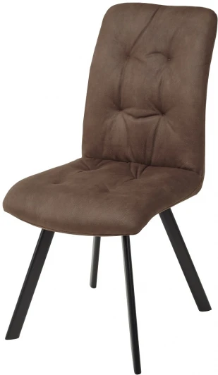 VILHDQ7013PKSD104 Обеденный стул M-City VILMAR BROWN коричневый нубук