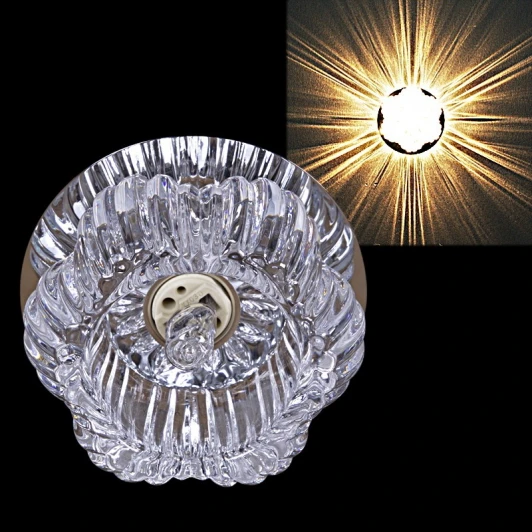 18301-9.0-001G G9 CR Встраиваемый точечный светильник Reluce 18301-9.0-001G G9 CR (220V, круглые)