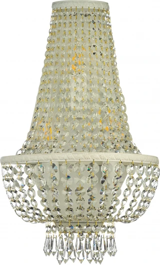 Nobile E 2.20.100 WG Бра Arti Lampadari Nobile E 2.20.100 WG (220V, хрусталь, подвески)