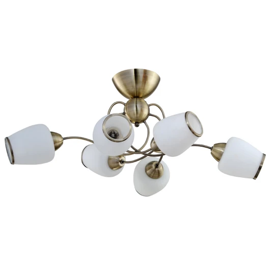 816/6PF-Oldbronze Потолочная люстра IDLamp Andreina 816/6PF-Oldbronze
