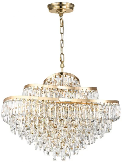 5073/14 Подвесная люстра Odeon Light Wayta 5073/14 золото/прозрачный/металл/хрусталь E14 14*40W (220V, на цепи)