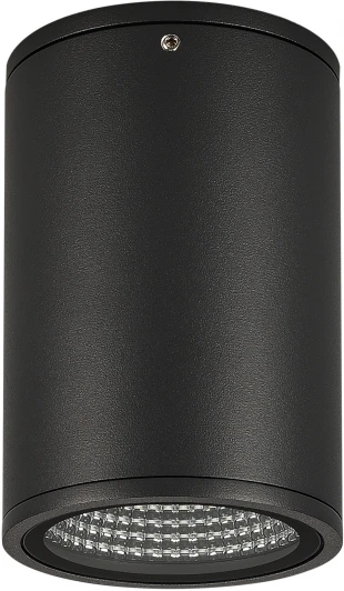 037260 Уличный потолочный светильник светодиодный защищенный LGD-FORMA-SURFACE-R90-12W Day4000 (BK, 44 deg, 230V) (Arlight, IP54 Металл) 037260