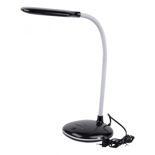TLD-561 Black/LED/450Lm/4500K Интерьерная настольная лампа для школьника Uniel TLD-561 Black/LED/450Lm/4500K (220V, выключатель)