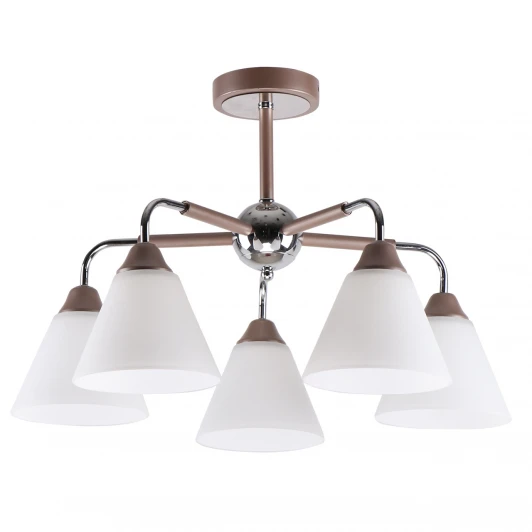 MD.51510-5-S CP+CH Потолочная люстра Imex MD.51510-5-S CP+CH