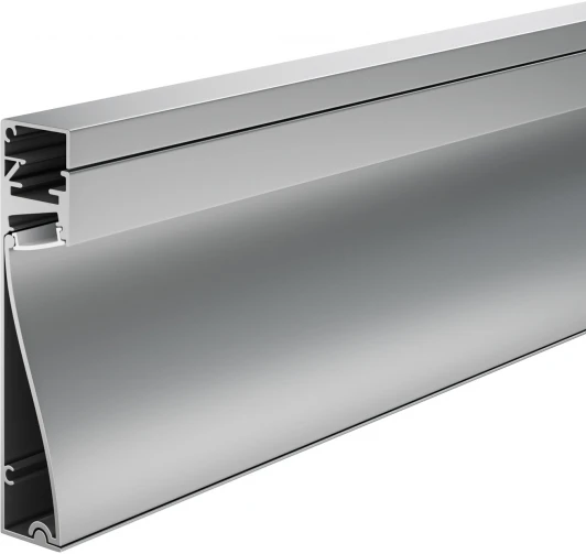 ALM-8018-S-2M Алюминиевый профиль плинтус с подсветкой 80x18 Maytoni Led Strip ALM-8018-S-2M