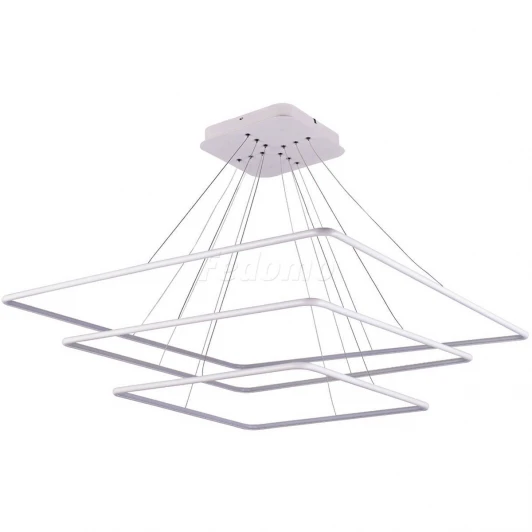S111024/3SQ 160W White In Люстра подвесная светодиодная Donolux, 3 плафона, 160W, белый