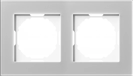 DEN212GM Рамка 2-я, Natural стекло металлик Donel A07 DEN212GM