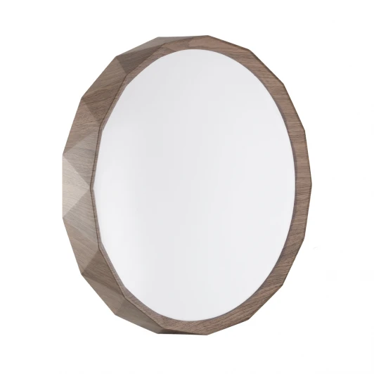 7637/DLN Настенно-потолочный светильник светодиодный Sonex Zif Wood 7637/DLN пластик/кор. под дер LED 48Вт 3000/4000/6000К D385 IP43 CCT