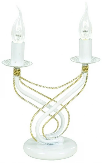 171/LN2 Интерьерная настольная лампа Emibig Tori White 171/LN2