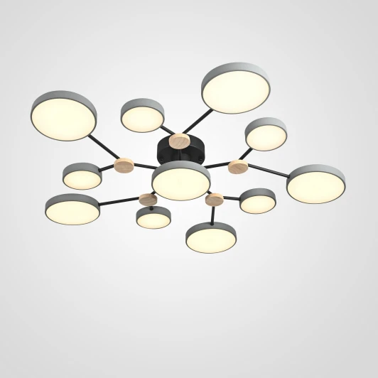 LC-11-1719 Потолочная люстра с пультом на штанге LED Lu Carte LC-11-1719