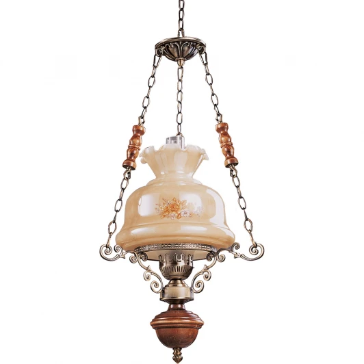 831-01-03 красное дерево+бронза Подвесной светильник N-Light 831 831-01-03 красное дерево+бронза