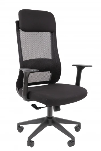 CHAIRMAN 500 ЛТ (LT) Офисное кресло Chairman 500LT Россия ткань T черный/TW-01 черный 7187915
