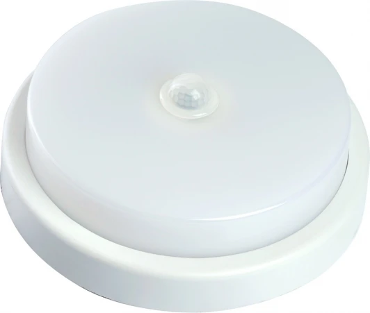 48564 Потолочный светильник круглый светодиодные Feron AL3016 48564 пылевлагозащищённый с ИК-датчиком 12W 4000K IP65 белый (220V, круглые)